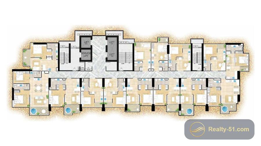 The Riviera Monaco — Grundriss 5