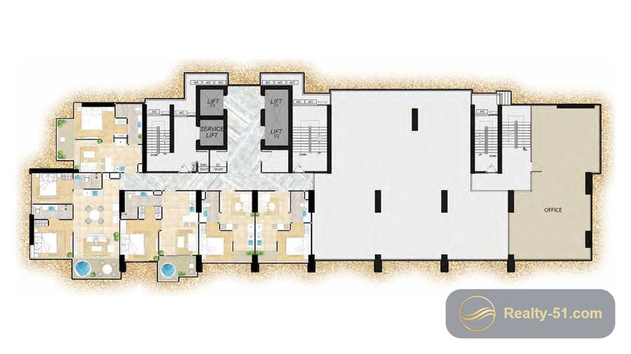 The Riviera Monaco — Grundriss 3