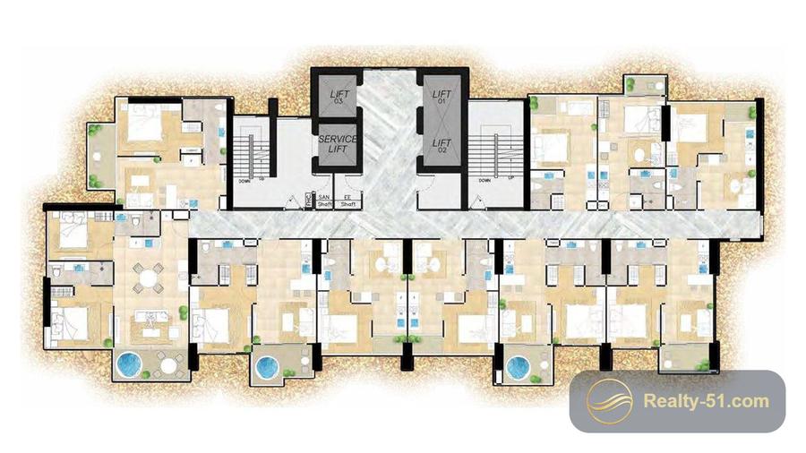 The Riviera Monaco — Grundriss 20