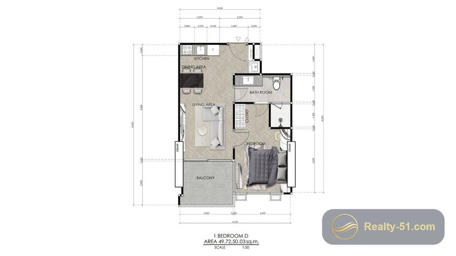 Seaspire Jomtien — floor plan 20