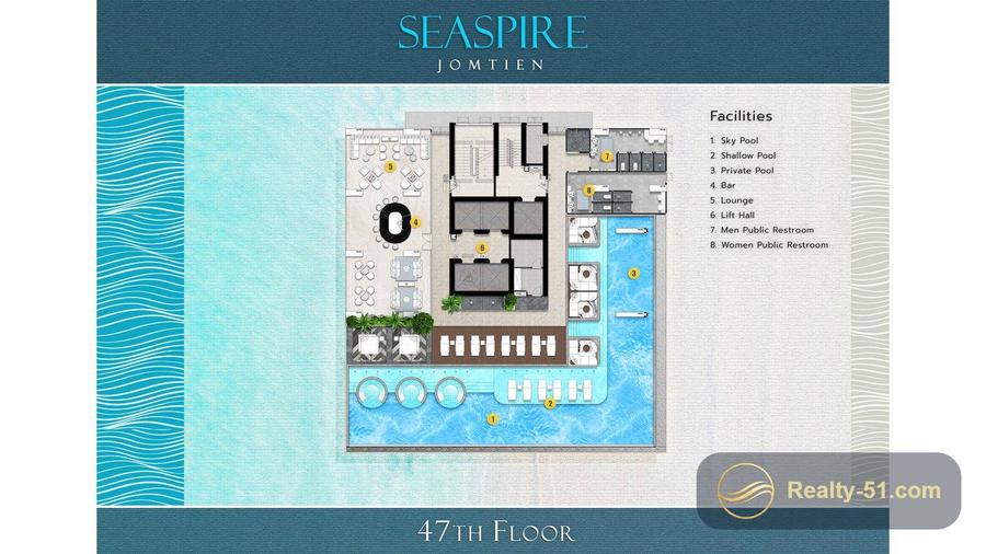 Seaspire Jomtien — floor plan 9