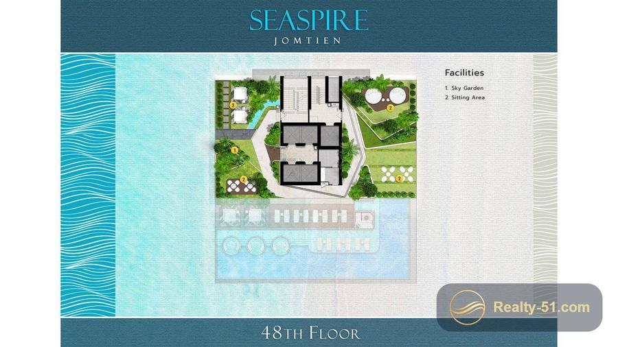 Seaspire Jomtien — floor plan 10