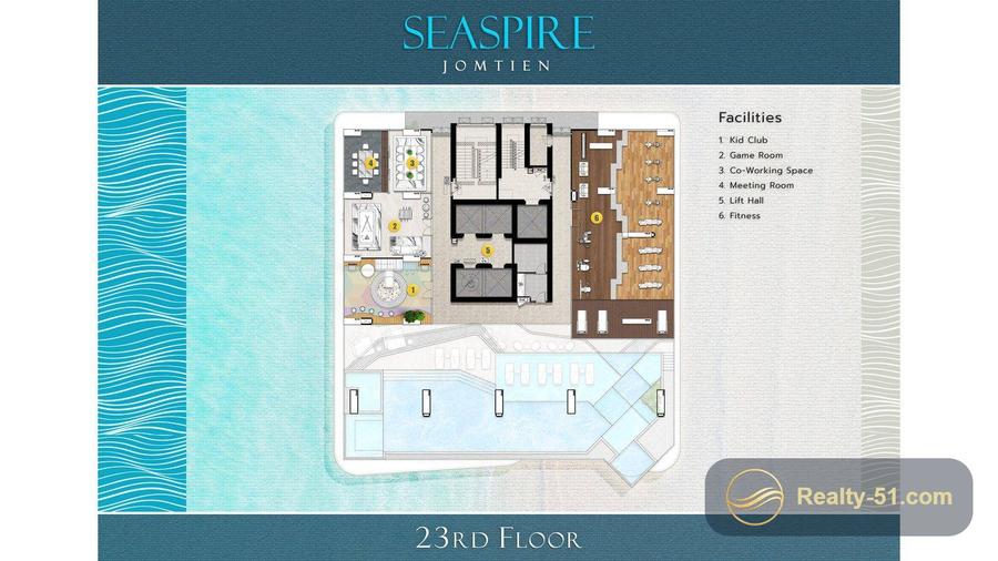 Seaspire Jomtien — floor plan 5