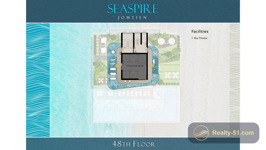 Seaspire Jomtien — floor plan 11