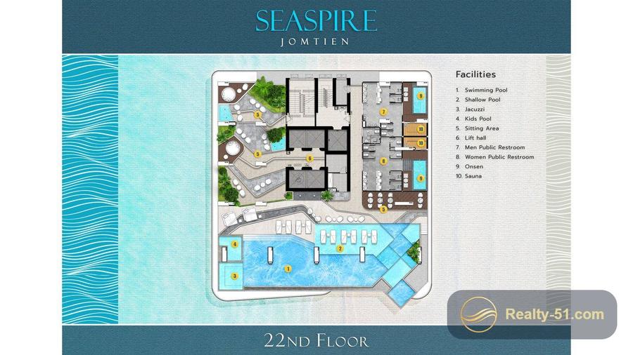 Seaspire Jomtien — floor plan 4