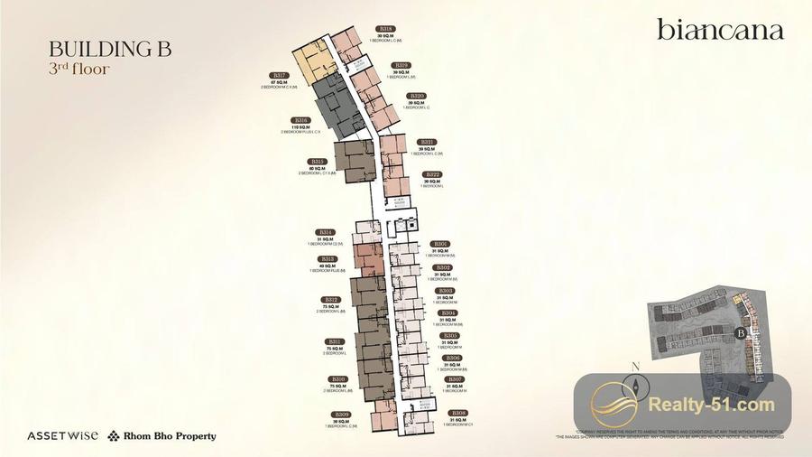 The Title Biancana — 户型图 17
