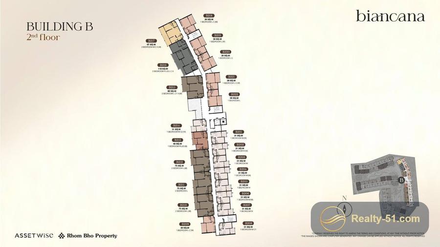 The Title Biancana — 户型图 16