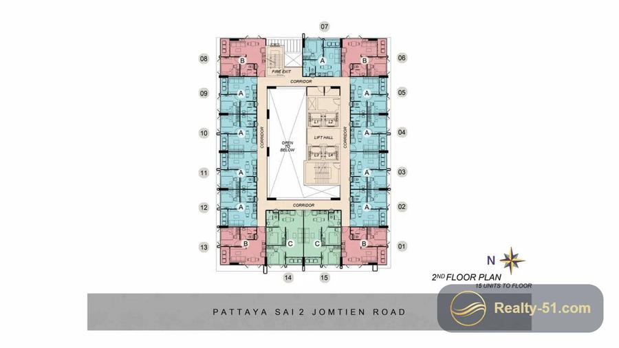 Dusit Grand Condo View — Grundriss 3