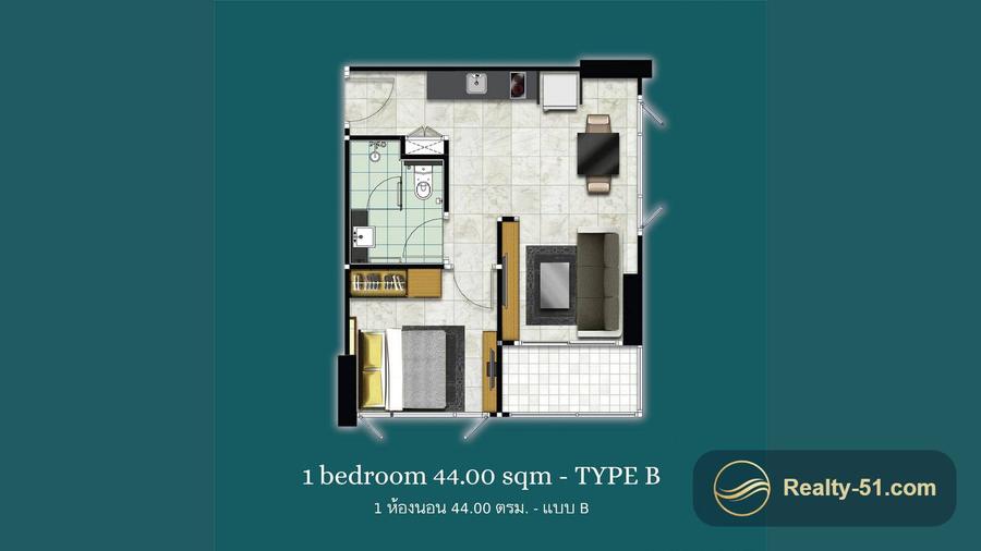 Dusit Grand Condo View — Grundriss 5