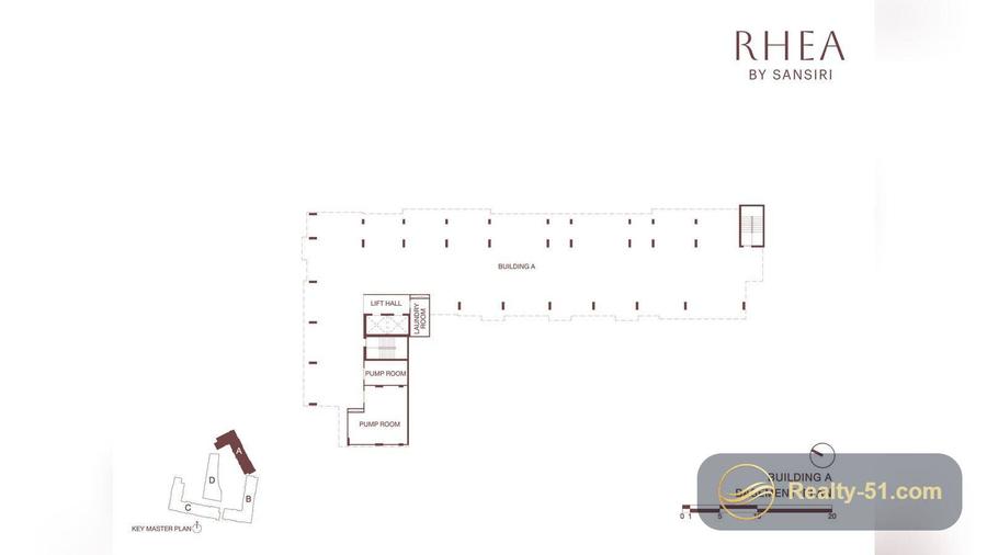 Rhea by Sansiri — floor plan 13