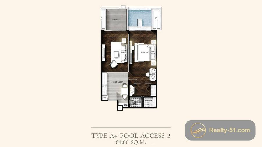 Grand Florida Beachfront Condo Resort — планировка 15