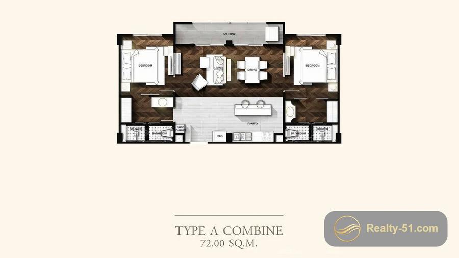 Grand Florida Beachfront Condo Resort — планировка 16