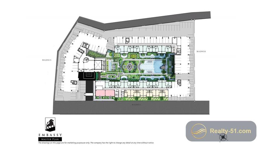Embassy Pattaya — Grundriss 23