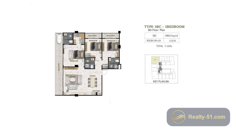 Siam Oriental Beach — Grundriss 24