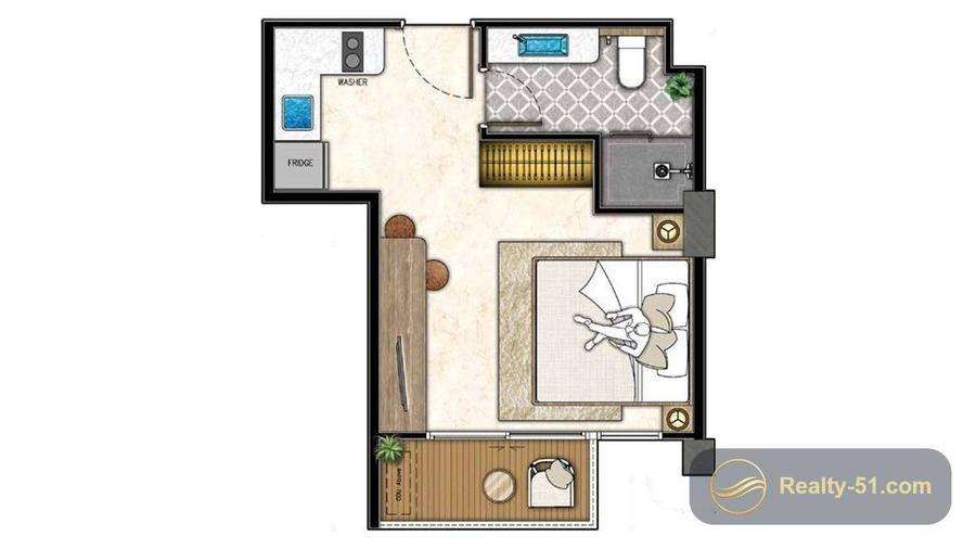 The Riviera Beverly Hills Residences — 户型图 22