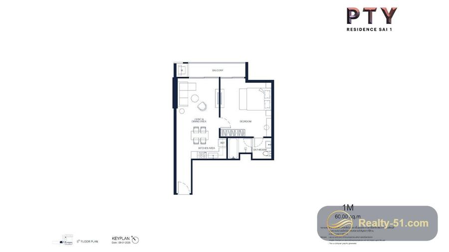 PTY Residence Sai 1 — แปลนห้อง 19