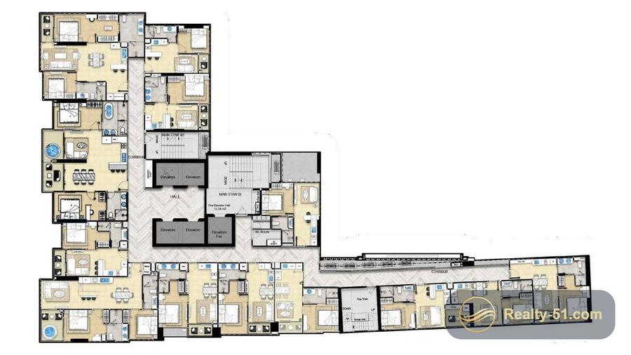 The Riviera Malibu — 户型图 14