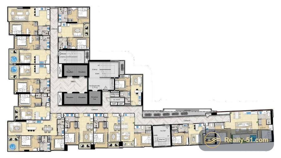 The Riviera Malibu — 户型图 15