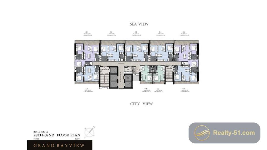 Grand Bay View — Grundriss 7