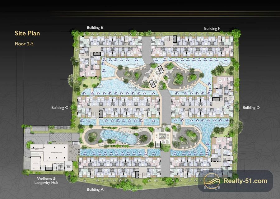 Zenith 2 Pattaya — แปลนห้อง 14