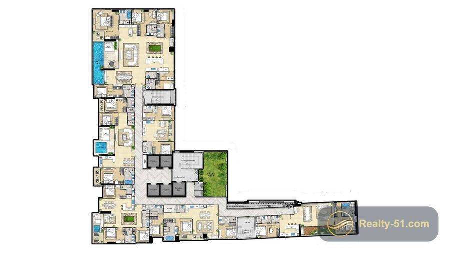 The Riviera Malibu — 户型图 4
