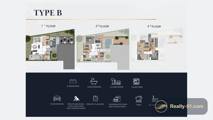 Harmony Hills Villas Pattaya — floor plan 13