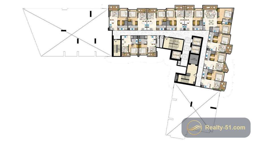 The Riviera Santa Monica — Grundriss 8