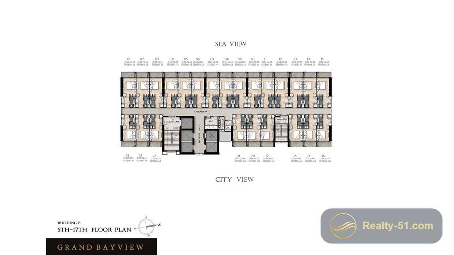 Grand Bay View — Grundriss 22