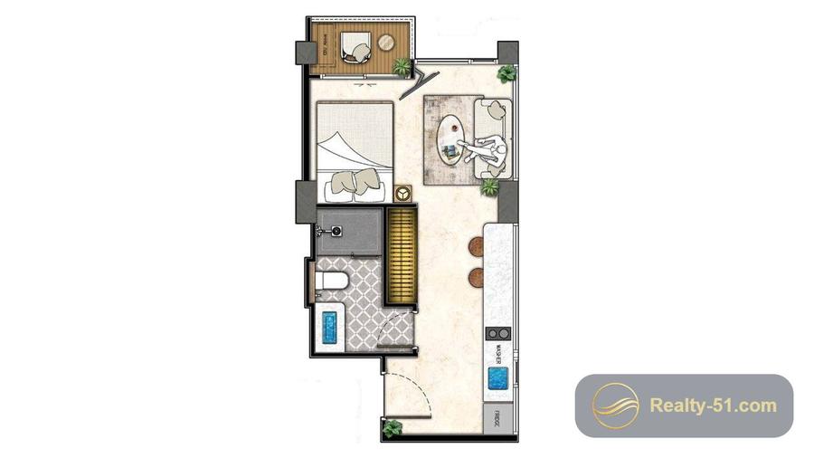 The Riviera Beverly Hills Residences — 户型图 10