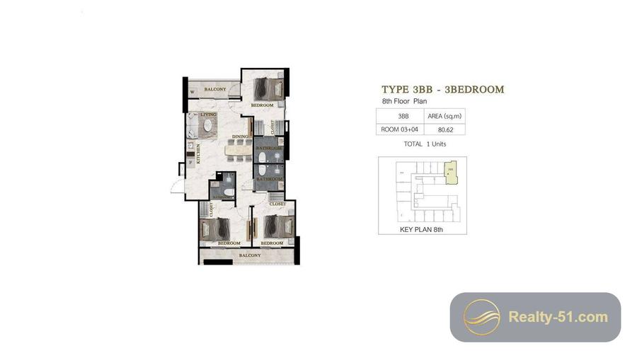 Siam Oriental Beach — Grundriss 23