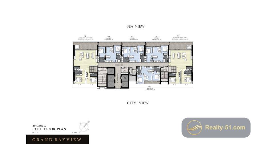 Grand Bay View — Grundriss 9