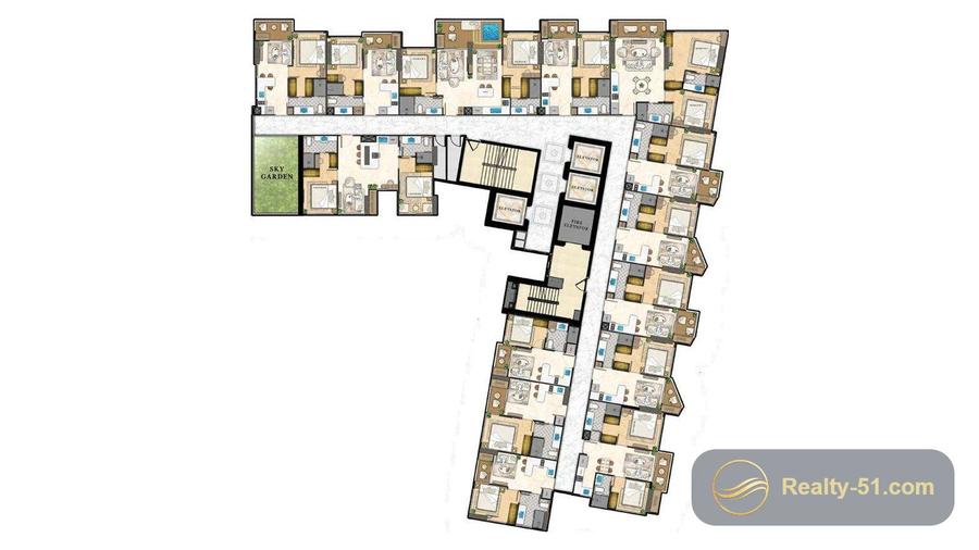 The Riviera Santa Monica — Grundriss 22