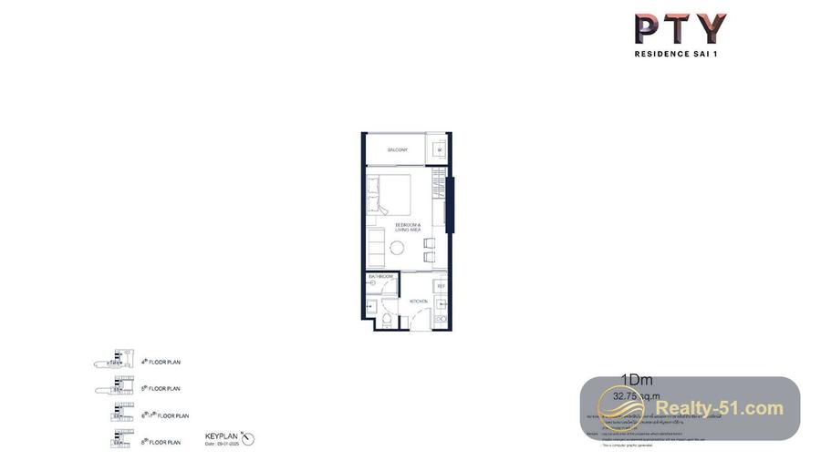 PTY Residence Sai 1 — แปลนห้อง 9