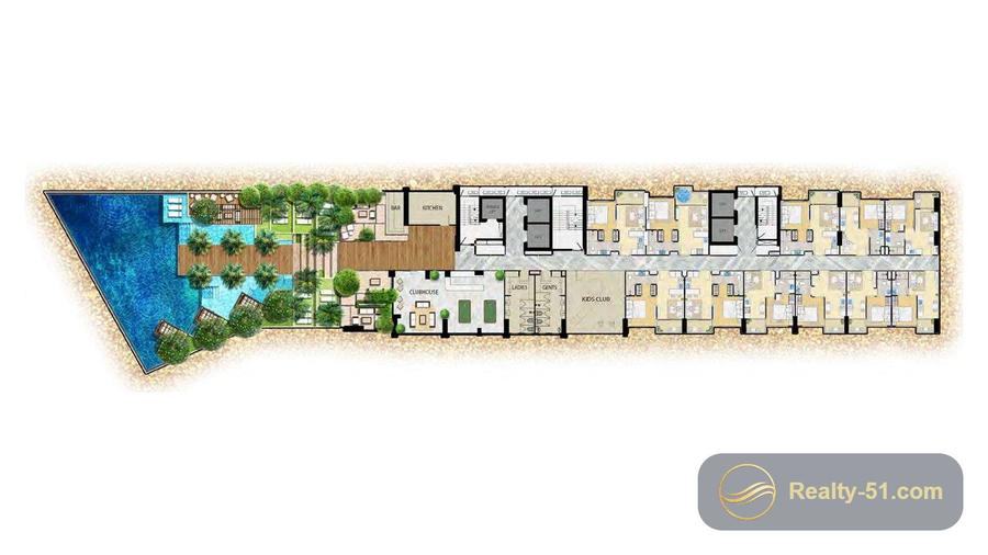 The Riviera Ocean Drive — Grundriss 4