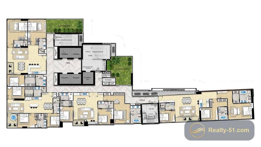 The Riviera Malibu — 户型图 18