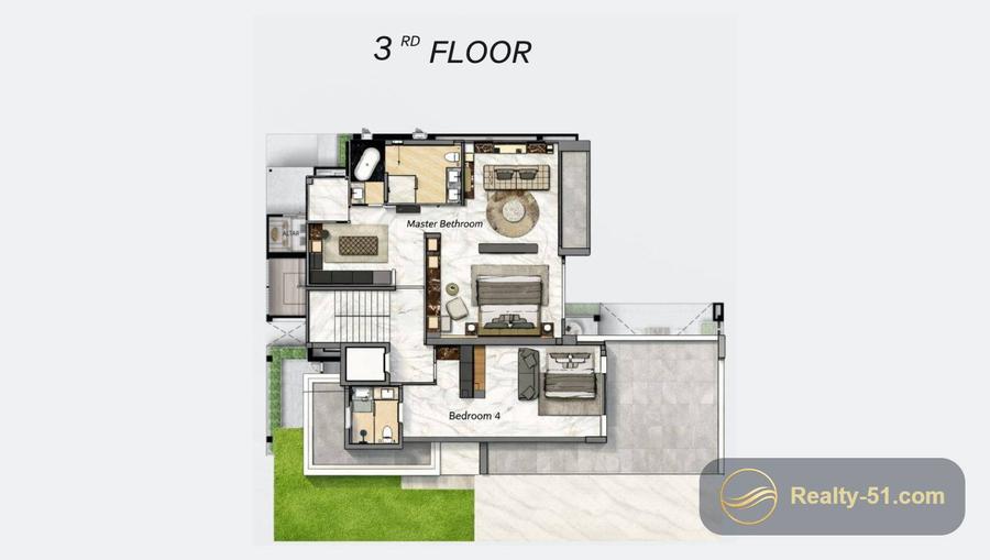 Harmony Hills Villas Pattaya — floor plan 11
