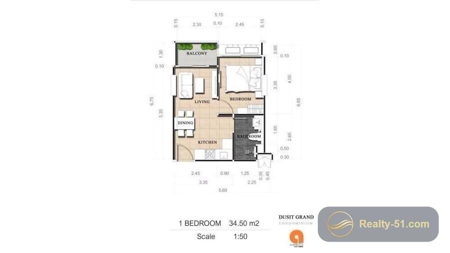 Dusit Grand Park 2 — Grundriss 3