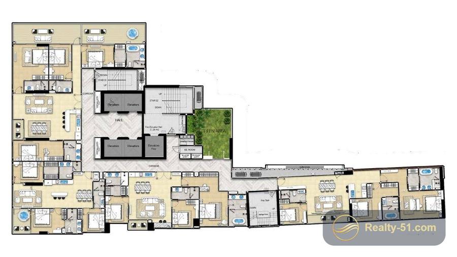 The Riviera Malibu — 户型图 19