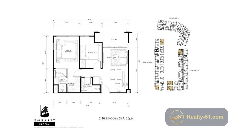 Embassy Pattaya — Grundriss 2