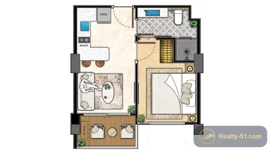 The Riviera Beverly Hills Residences — 户型图 24