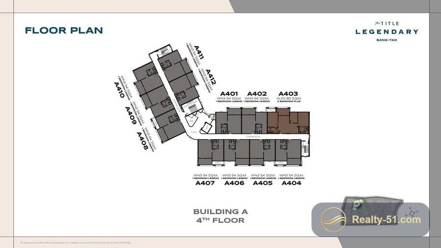 The Title Legendary — Grundriss 19