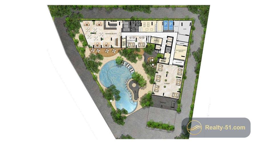 The Riviera Santa Monica — Grundriss 3