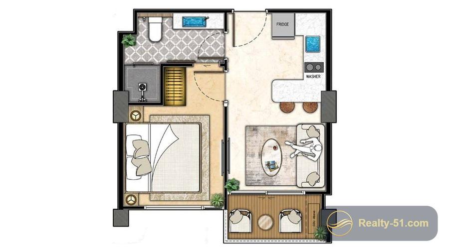 The Riviera Beverly Hills Residences — 户型图 23