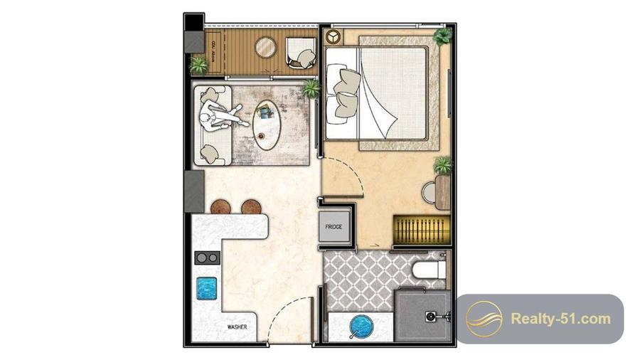 The Riviera Beverly Hills Residences — 户型图 12