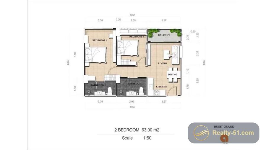 Dusit Grand Park 2 — Grundriss 6
