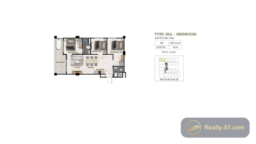Siam Oriental Beach — Grundriss 22