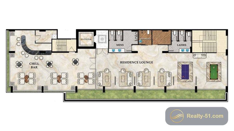 The Riviera Beverly Hills Residences — 户型图 2