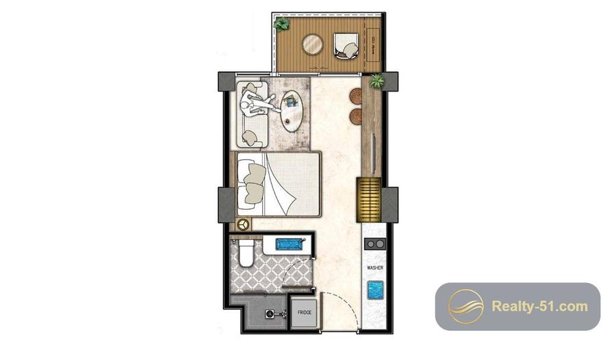 The Riviera Beverly Hills Residences — 户型图 13