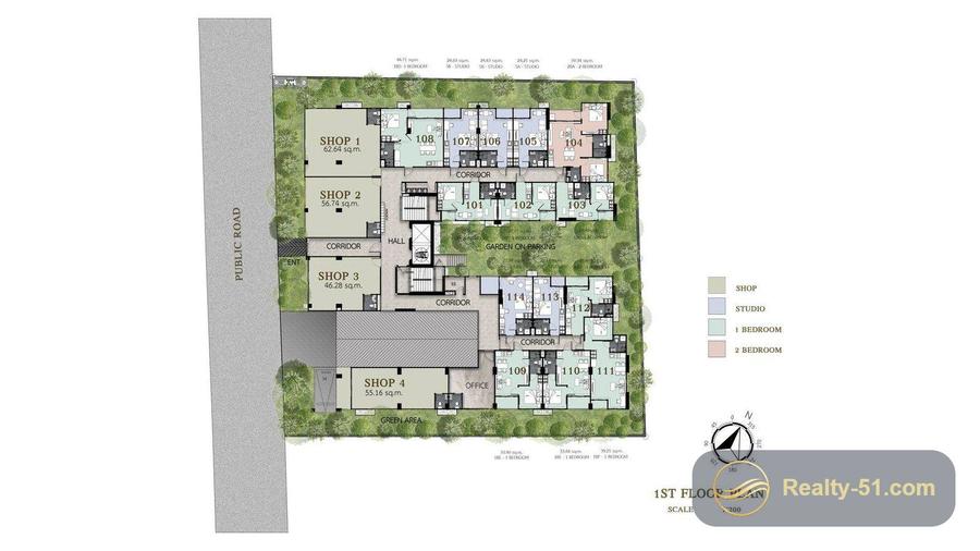 Siam Oriental Beach — Grundriss 2