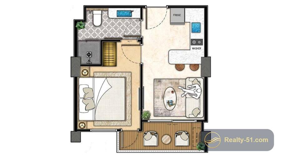 The Riviera Beverly Hills Residences — 户型图 21